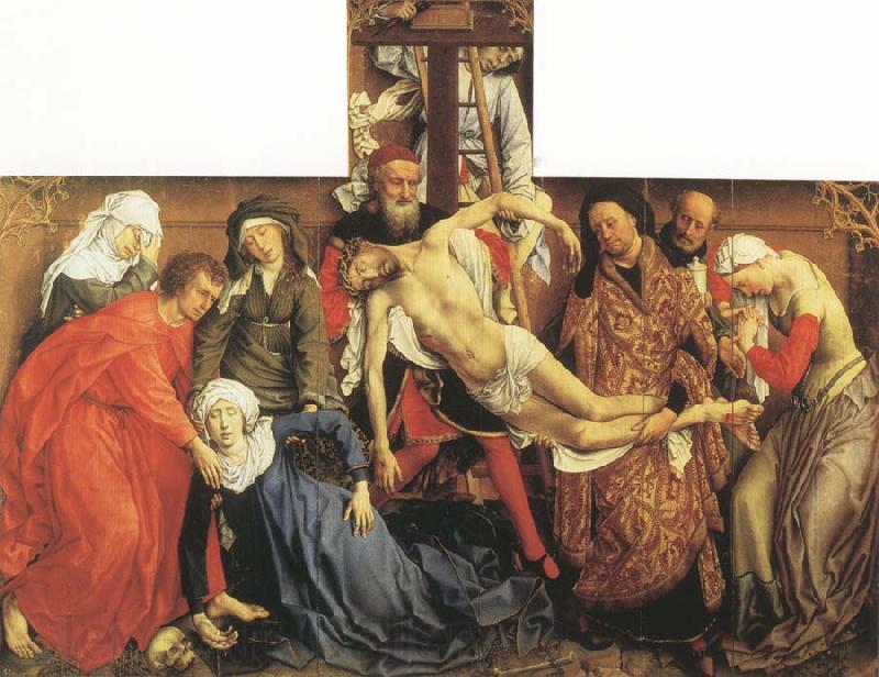 Roger Van Der Weyden Deposition Spain oil painting art